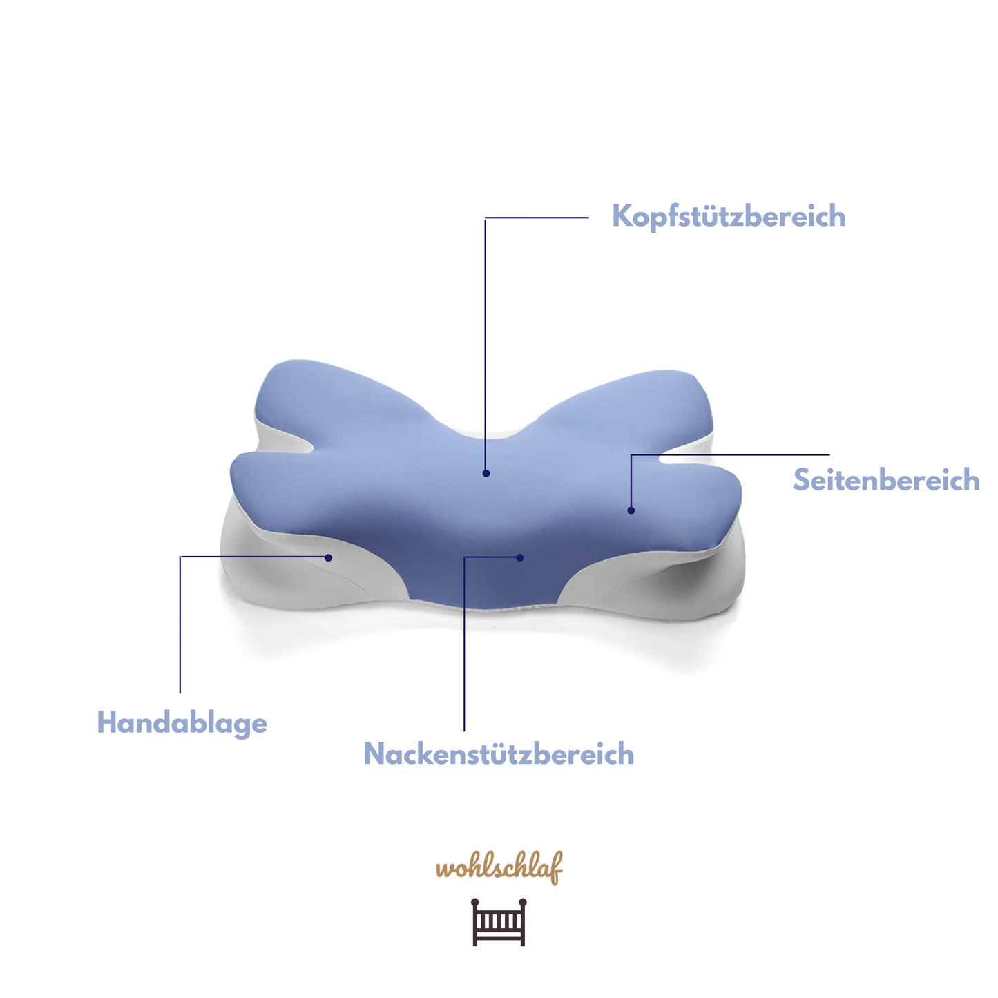 Wohlschlaf Butterfly Schlafkissen